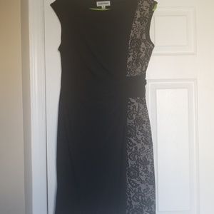 Shelby & Palmer Black Beige Dress